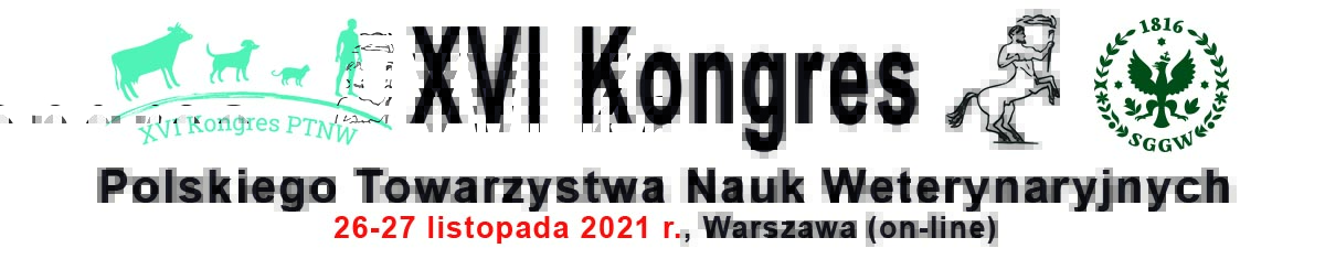 XVI Kongres Polskiego Towarzystwa Nauk Weterynaryjnych PTNW